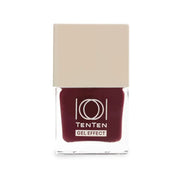 Red Wine NP-NB03 deep burgundy nail polish close-up